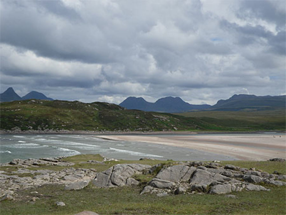 La plage d'Enard Bay