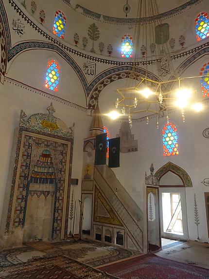 Interieur de la mosquée Mehmet Pacha