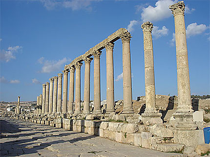 Colonnade de Jerash