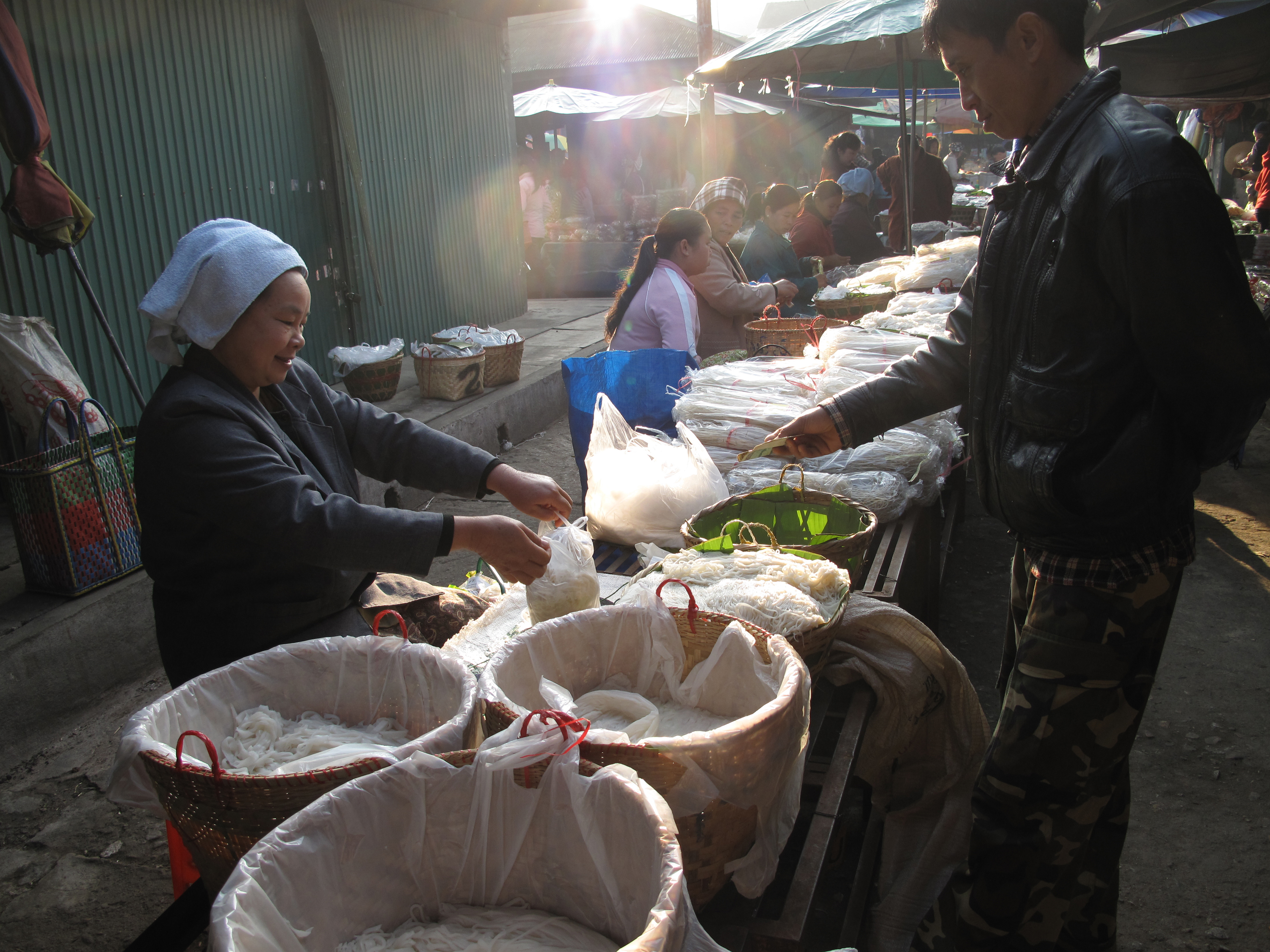 Marché de Kengtung Marché de Kengtung