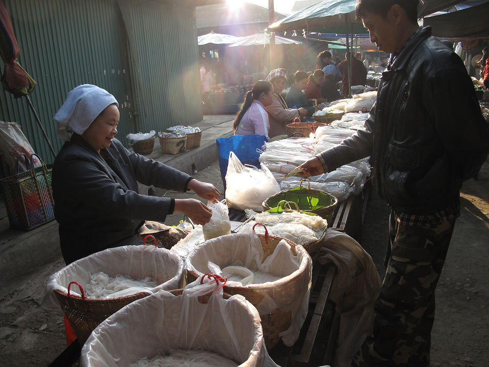 Marché de Kengtung