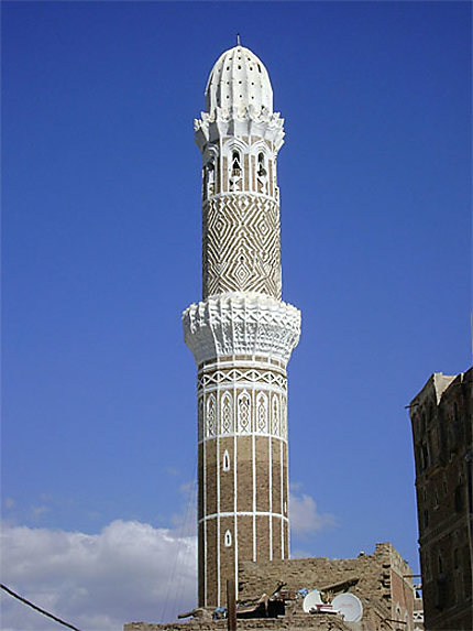 Minaret de la mosquée Al-Zumar