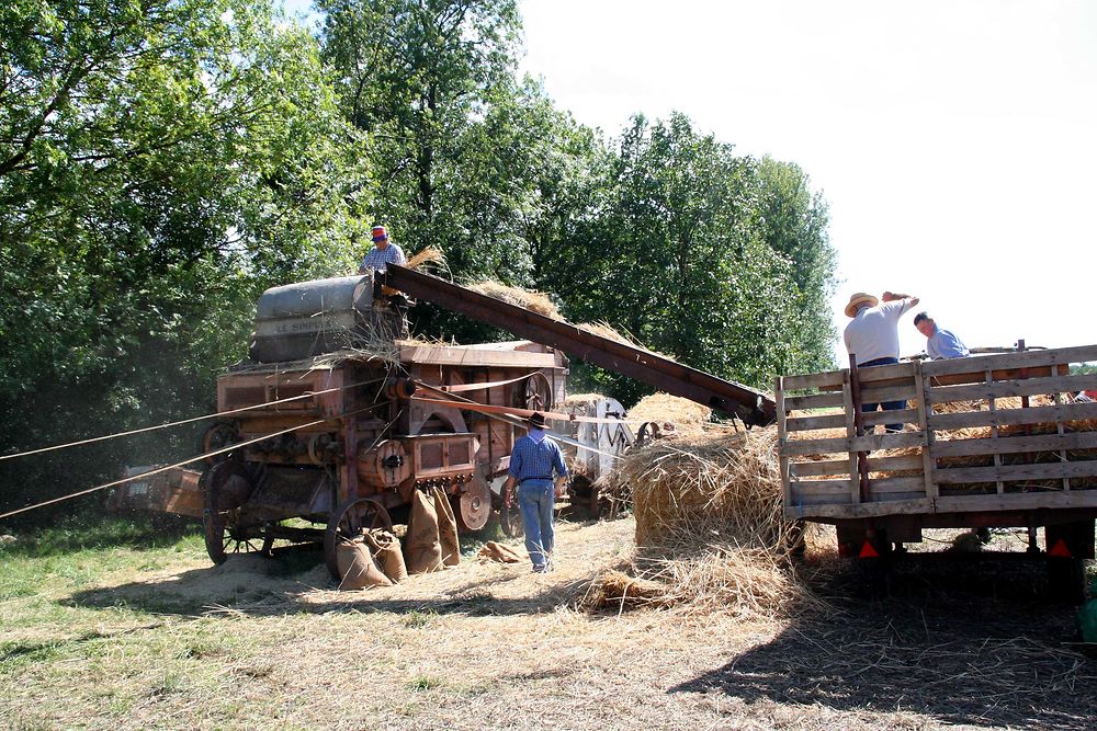 Fête des battages à Antigny