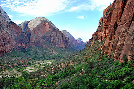 Départ de la randonnée Angel's Landing