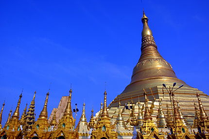 La pagode shwedagon à Rangoon