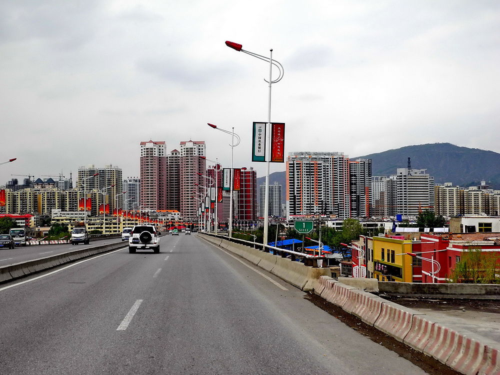 Arrivée à Xining au pied des hauts plateaux