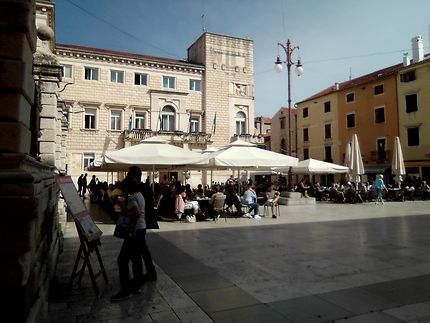 Place centrale de Zadar