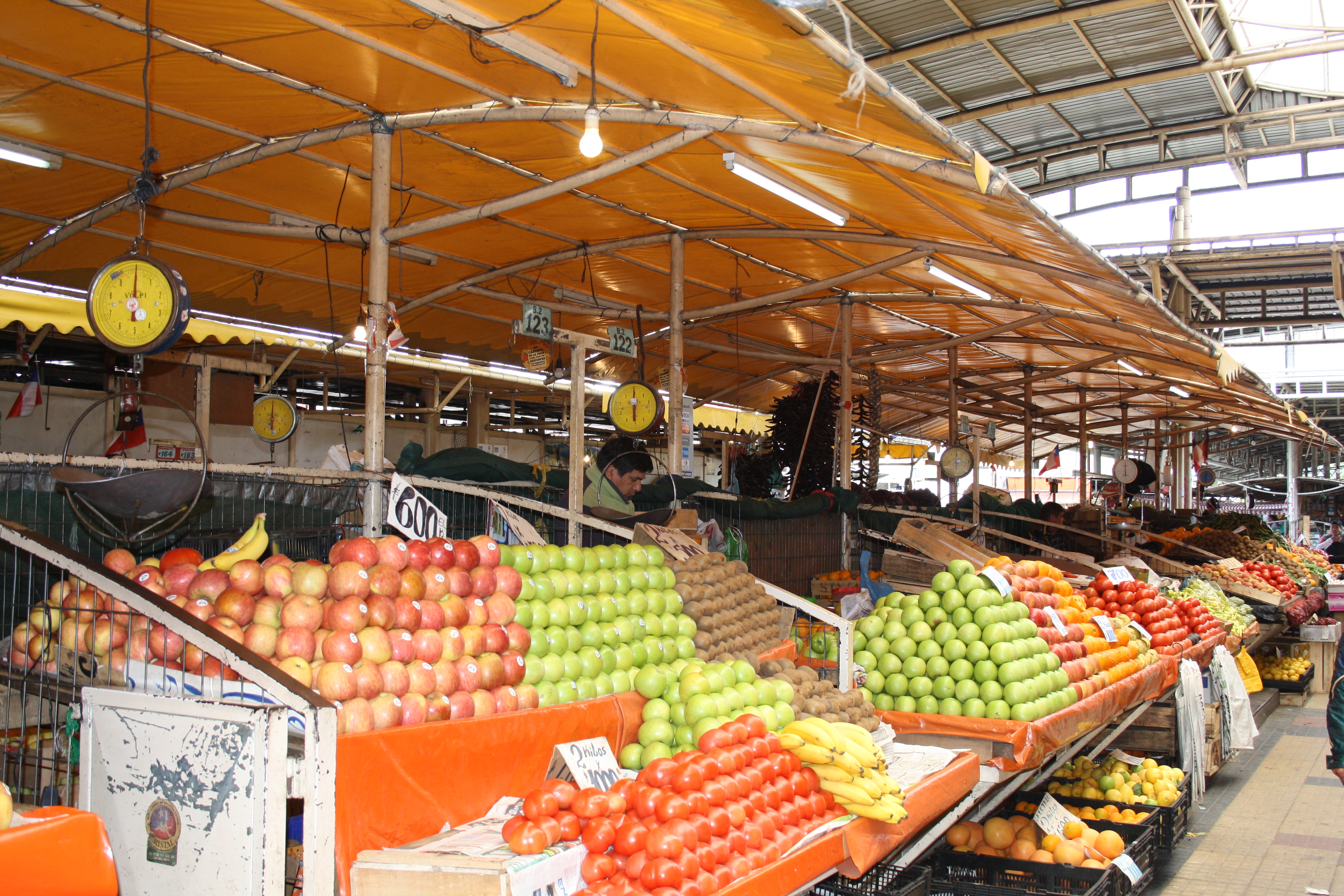 Le marché de Temuco Le marché de Temuco