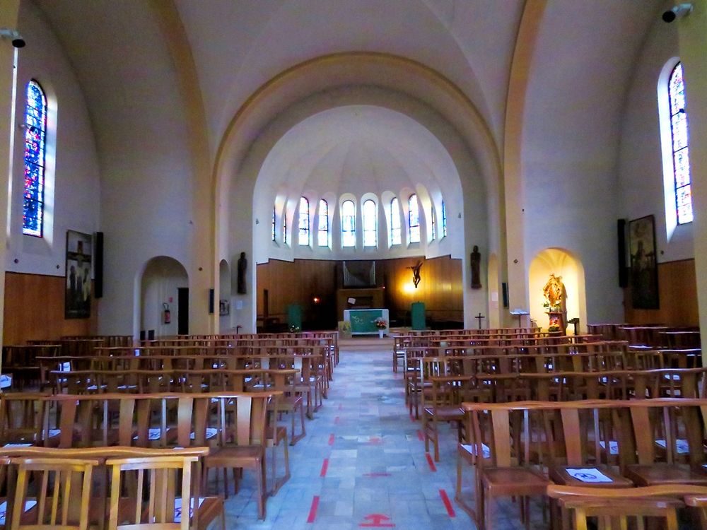 Nef Eglise Notre-Dame-de-toutes-grâces