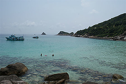 Ao Leuk, vue sur Shark Island