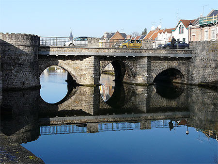 Le pont du Cange, ancien pont d'Amiens