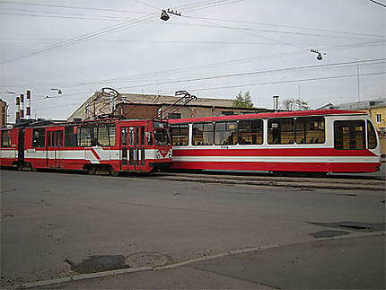 Tramway à Saint Petersbourg 