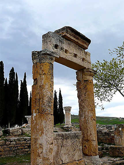 Vestiges romains à Hierapolis