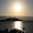 Coucher de soleil sur le lac Sevan