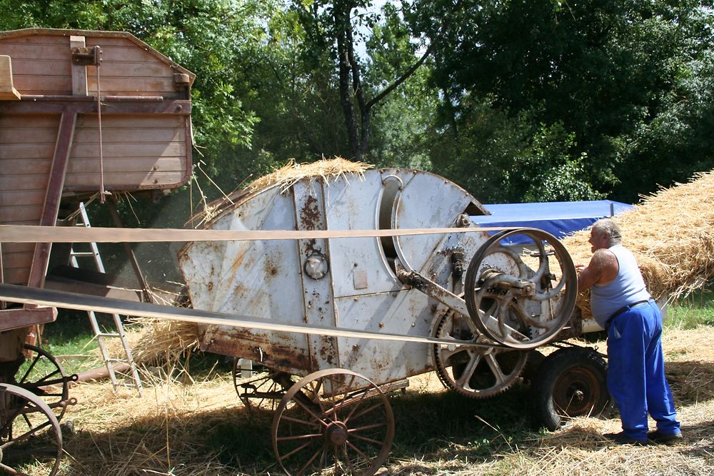 Fête des battages à Antigny