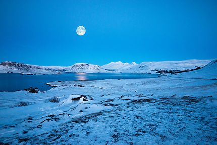 Une nuit en hiver, péninsule de Snæfellsnes