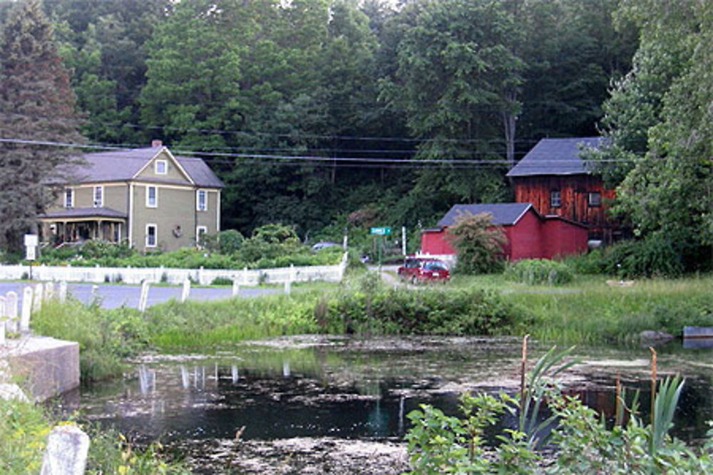 Maisons dans les marais