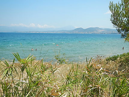 Une plage à Chalkida