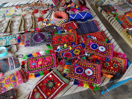 Broderies des tribus du kutch