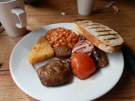 Un breakfast à St Pancras à Londres