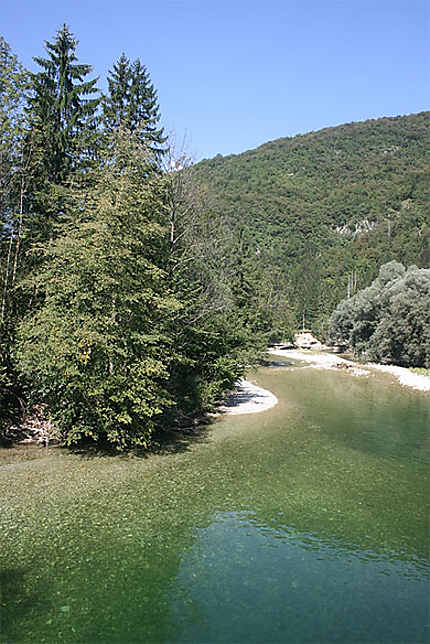 La rivière Sava Bohinjka