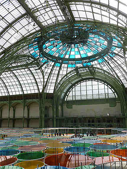 Sous la coupole du Grand Palais