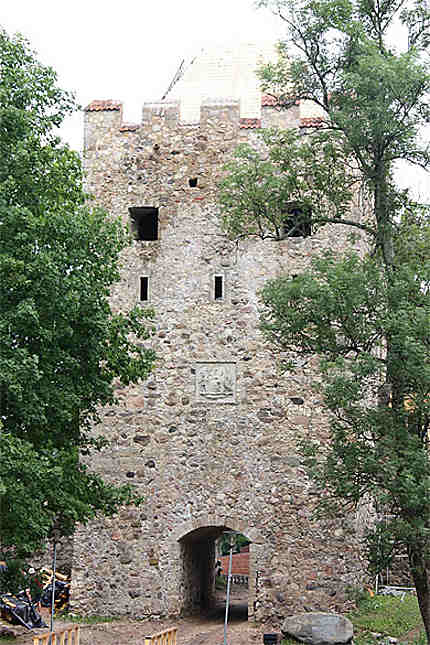 Restauration du château de Sigulda