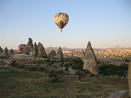 Une heure inoubliable en montgolfière au dessus de la Cappadoce !
