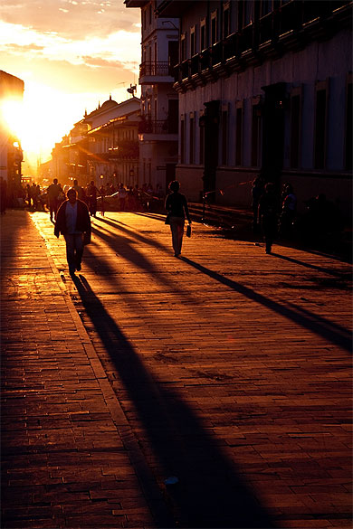 Atardecer en Popayan Atardecer en Popayan