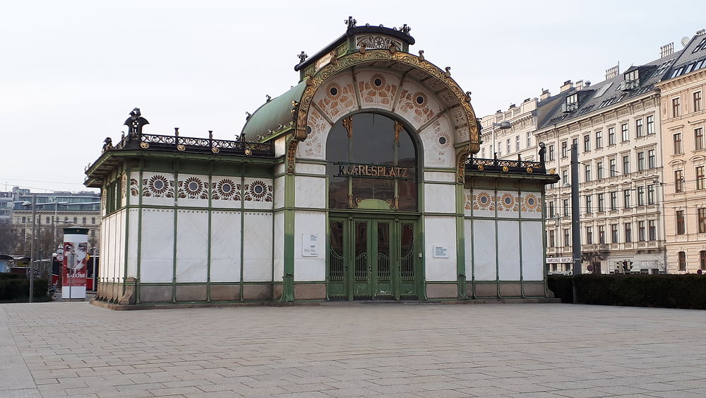 Pavillons du métro Karlsplatz