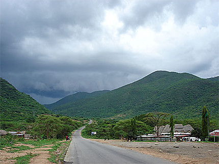 Sur la route de Morogoro à Iringa