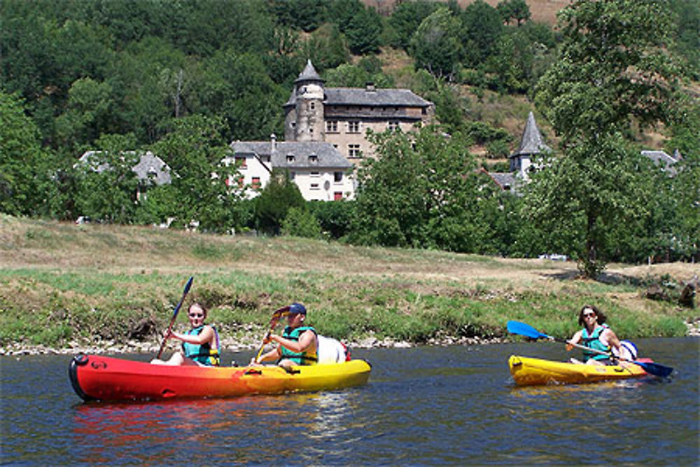 Canoë à Vieillevie