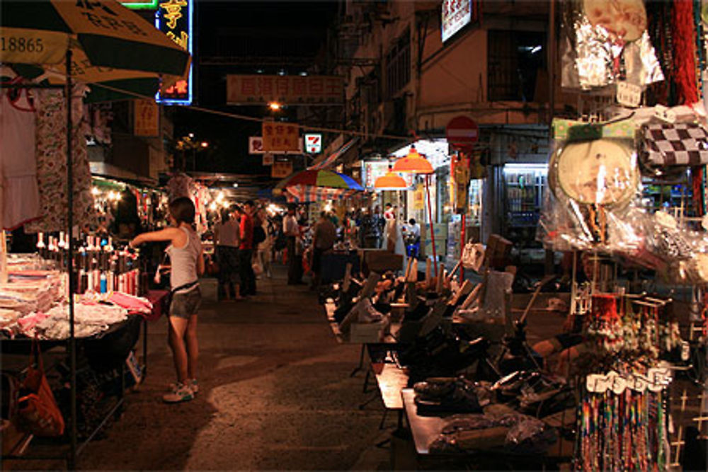 Marché de nuit de Temple Street