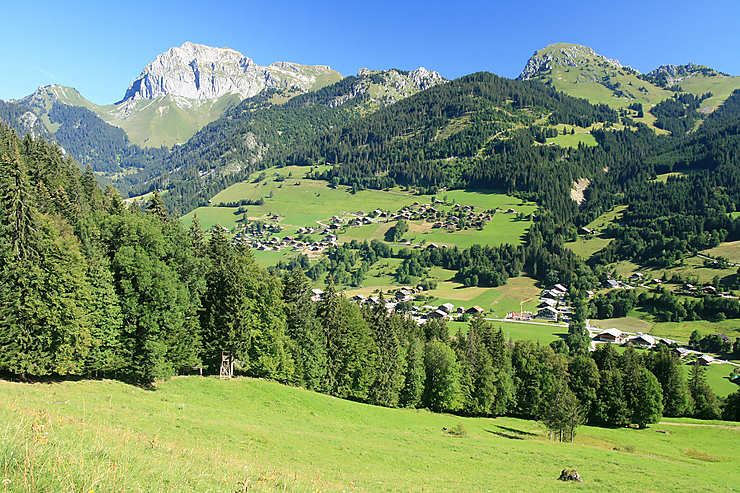 Les panoramas du Mont-Baron (Haute-Savoie)