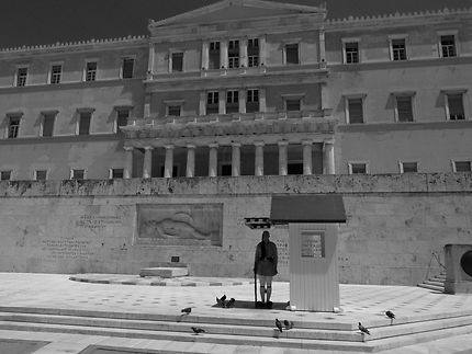 GARDE PLACE SYNTAGMA à ATHENES
