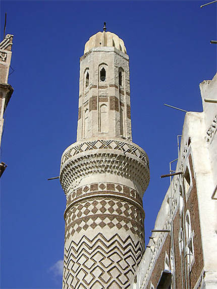 Minaret de la mosquée Al-Madrassah