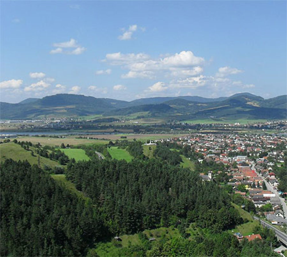 Panorama des environs de Zilina