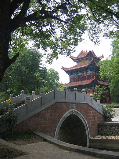 Le plus beau temple de Wuhan Le plus beau temple de Wuhan