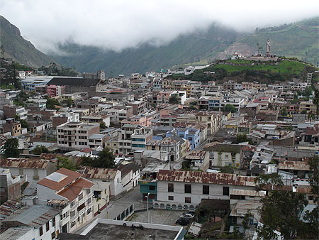Vue de Alausí Vue de Alausí