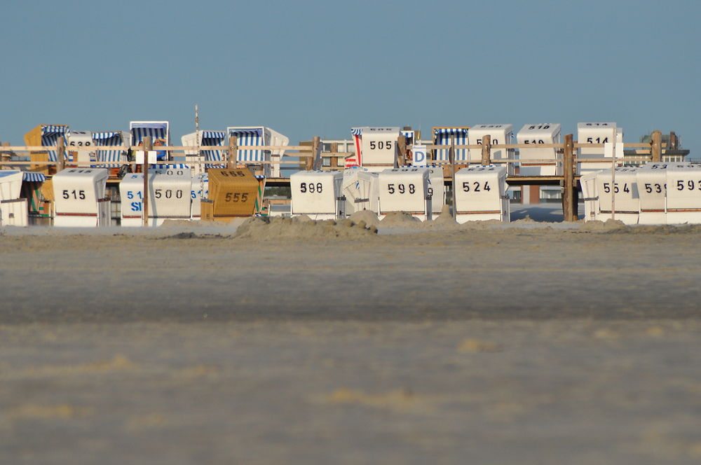 "Village" de Strandkorbe à St Peter-Ording