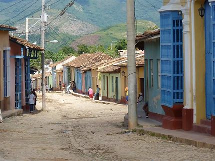Rue à Trinidad Cuba