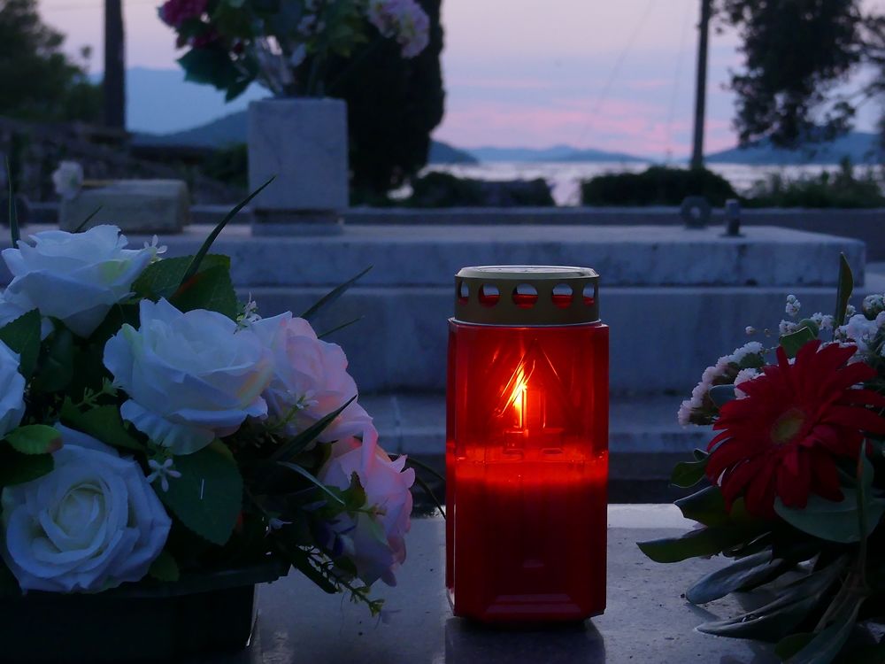 Cimetière au bord de l'eau