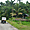 Tuk-tuk sur l'unique route de l'île