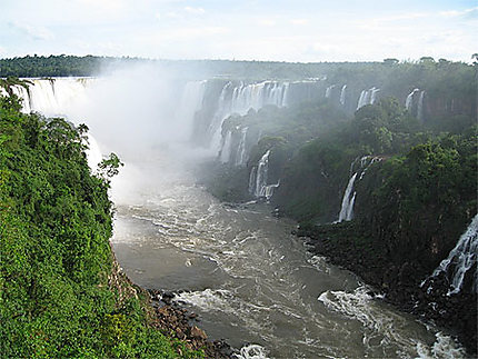 Les Chutes d'Iguazu du coté brésilien