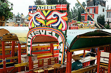 Barques à Xochimilco