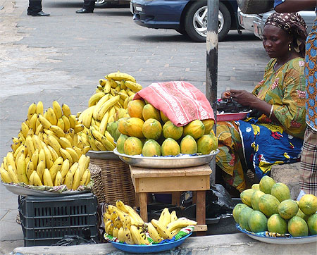Vue d'Accra Vue d'Accra
