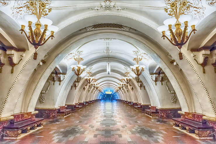 Les plus belles stations du métro de Moscou
