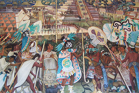 Fresque au palais présidentiel Fresque au palais présidentiel