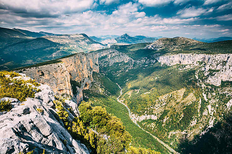 Les sentiers du Verdon (Alpes de Haute-Provence)
