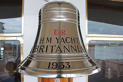 La cloche du yacht Britania